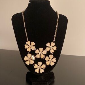 Macy's Gold Floral Necklace